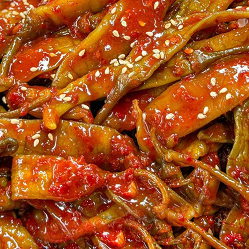 [청년농가] 국내산 고추김치 삭힌고추 1kg